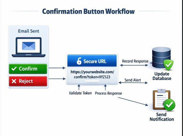 How to Add Confirmation button to email body free guide 2 Confirmation button workflow