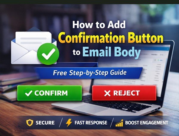 How to Add Confirmation button to email body free guide 1 Add Confirmation button to email body