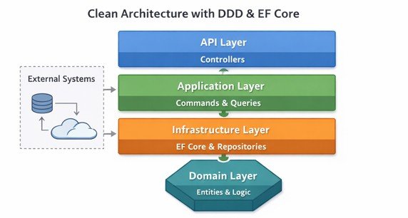Clean Architecture with DDD and EF Core