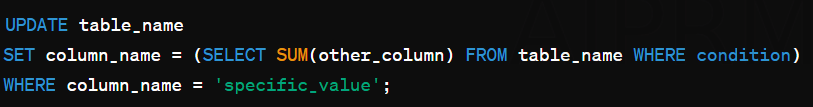 Using Scalar Subqueries