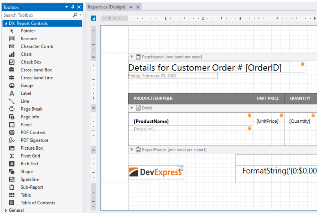 Devexpress Report Hide Subreport when Datasource null or empty 1 Devexpress Report Hide Subreport