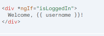 Using ngIf Inside the HTML