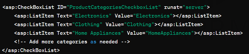 uncheck all items of checkboxlist