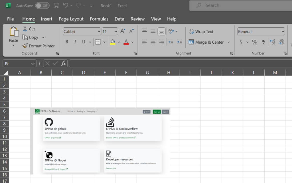 Open Excel File and Do the Changes Using EPPLUS: Free Guide 2 Open Excel File and Do the Changes Using EPPLUS