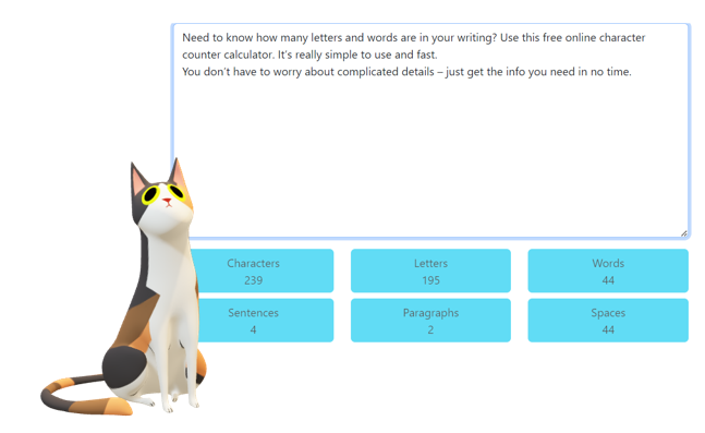 Free Online Character Counter and Frequency Counter 1 Free online character counter