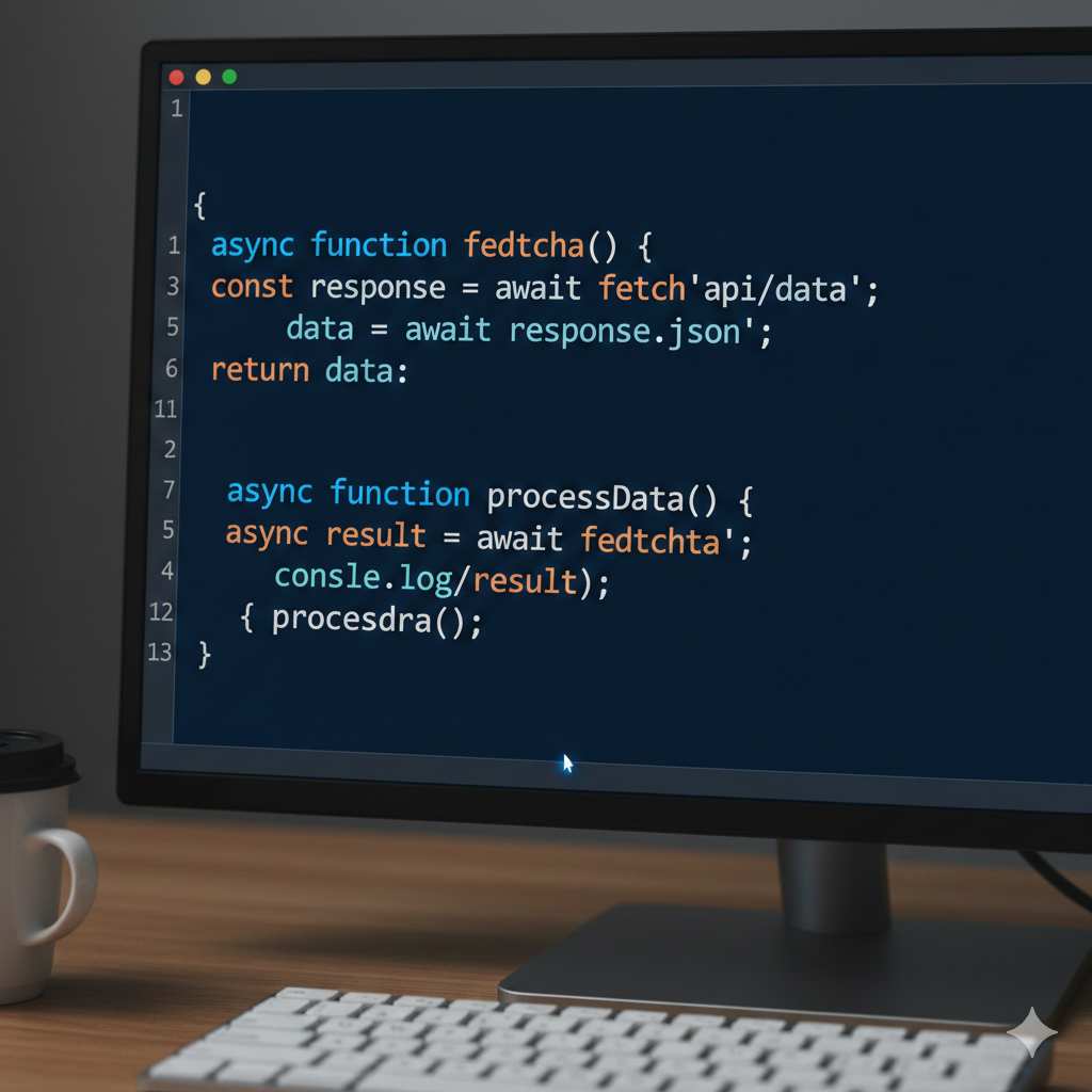 async await in JavaScript free code 1 async await in JavaScript